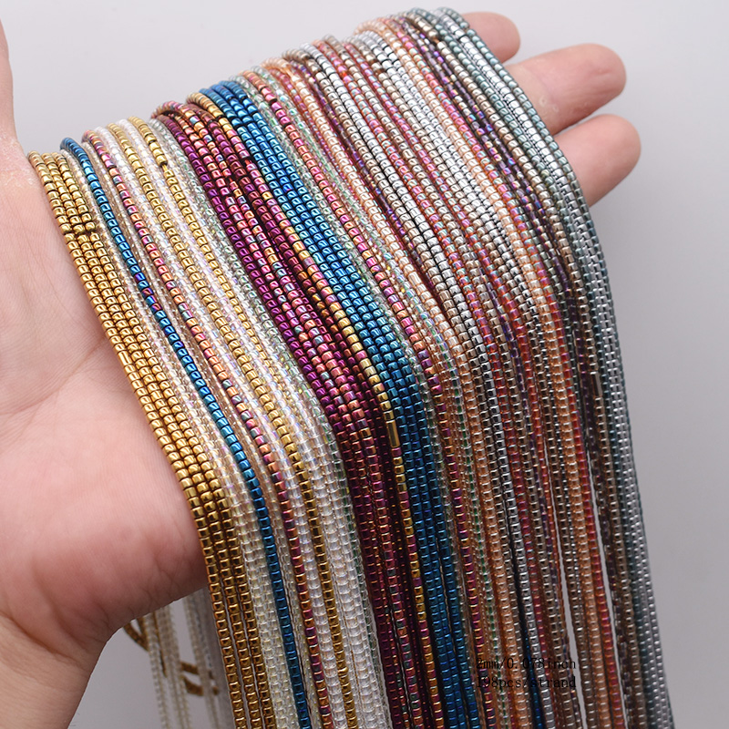 Glass Seed Beads 2Mm Jewelry Making - New 2mm 198pcs Gold Color Silver