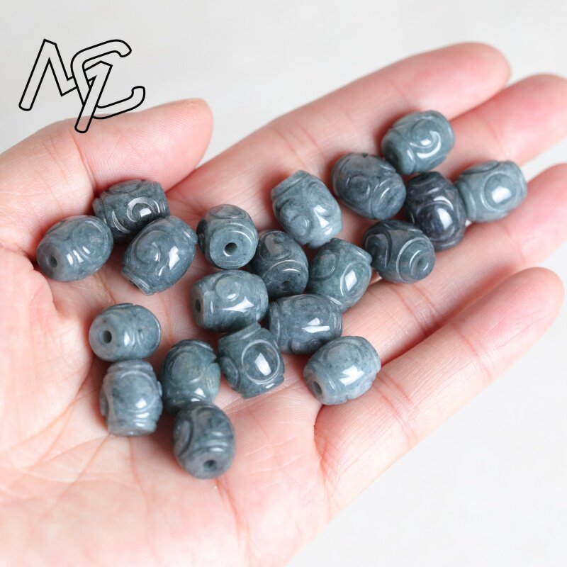 5PC Natural Blue Water Jade Ri - Beading review and price
