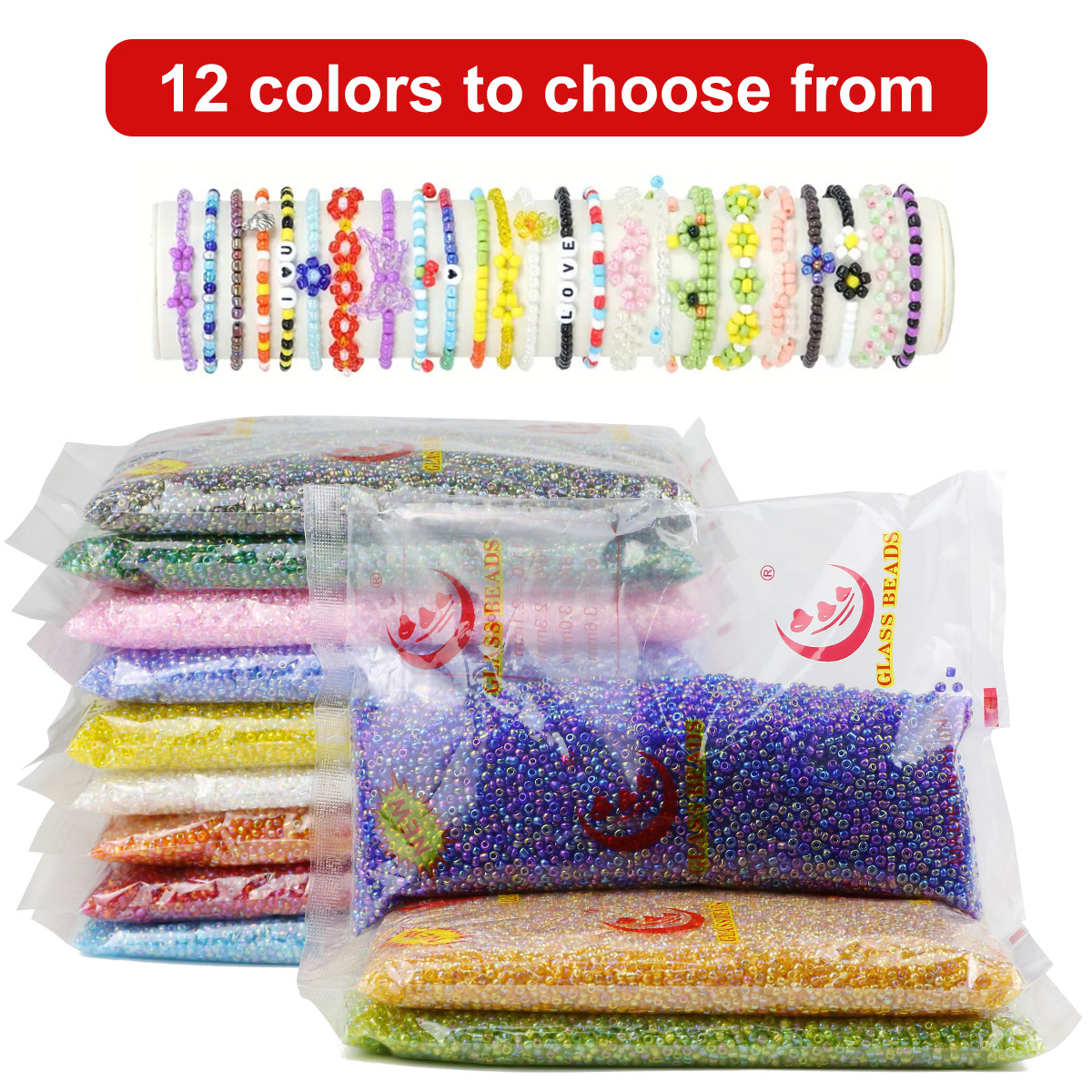 450g 2mm 3mm AB Color  Charm C - Glass Seed Beads 2Mm Jewelry Making review and price