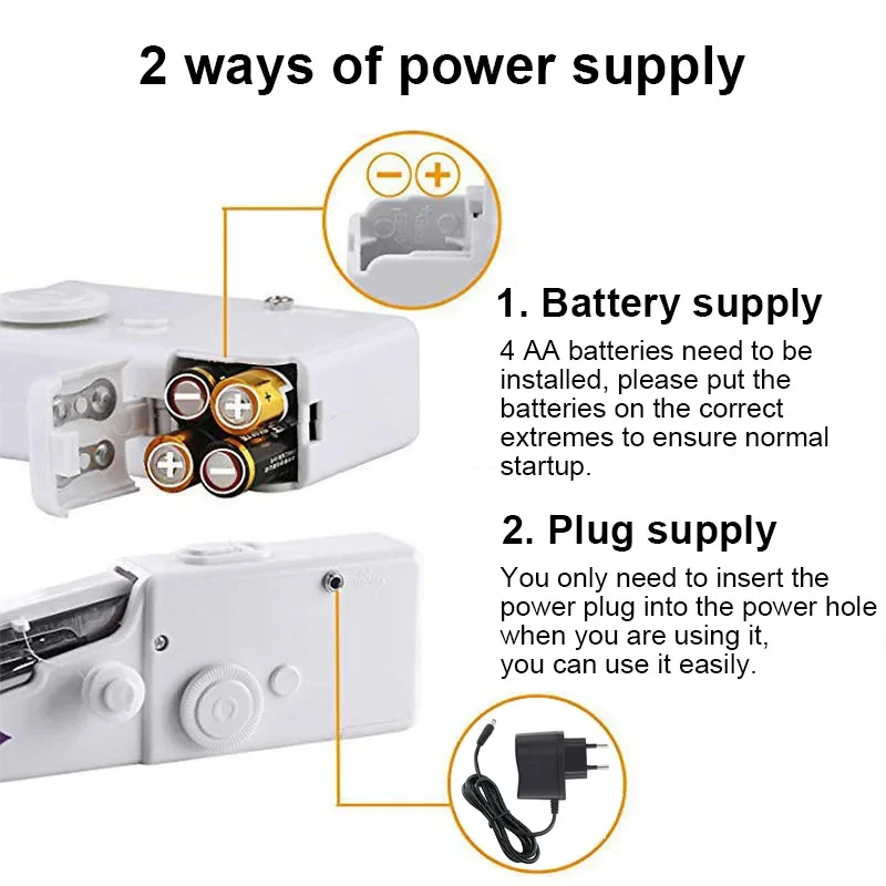 Portable Sewing Machine Manual - Mini Electric Sewing Machine Handheld review and price