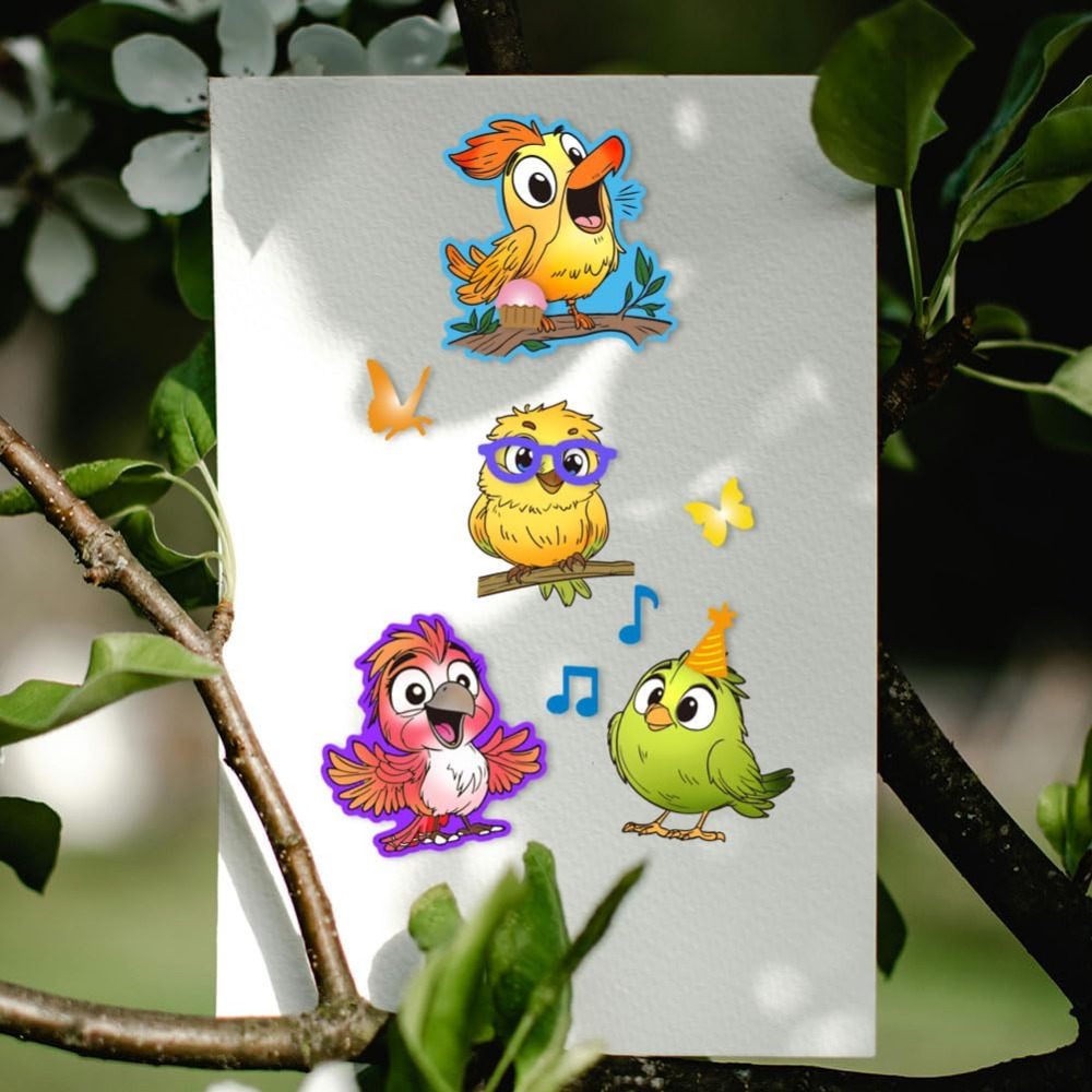 Funny Bird Clear Stamps for Sc - Clear Silicone Stamps For Card Making review and price