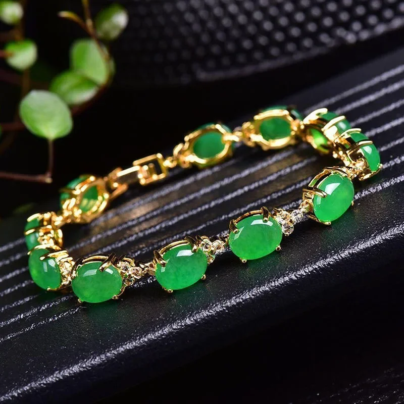 Natural Green Jade Agate LOVE  - Beading review and price