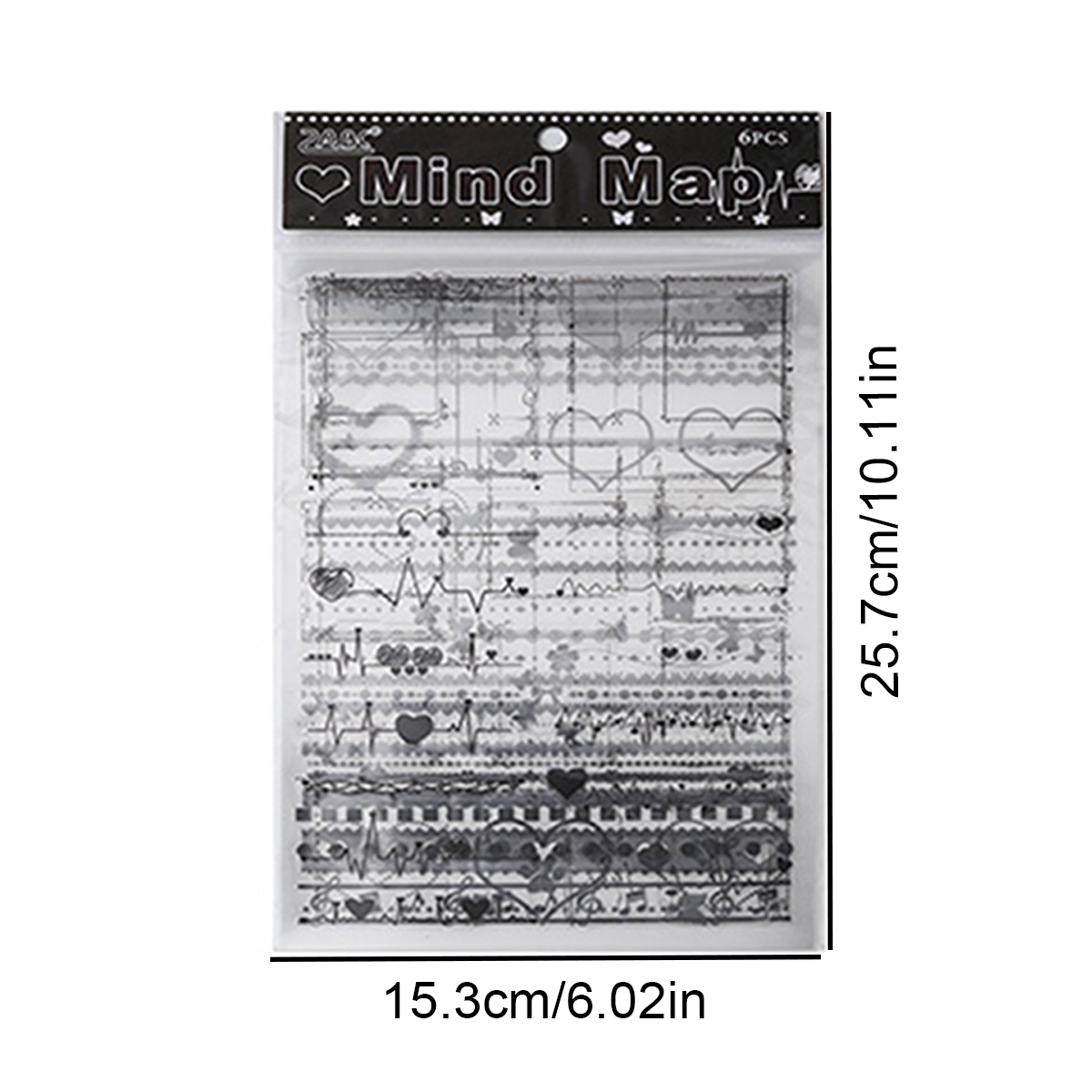 6pcs Black And White Movie-the - Scrapbooking review and price