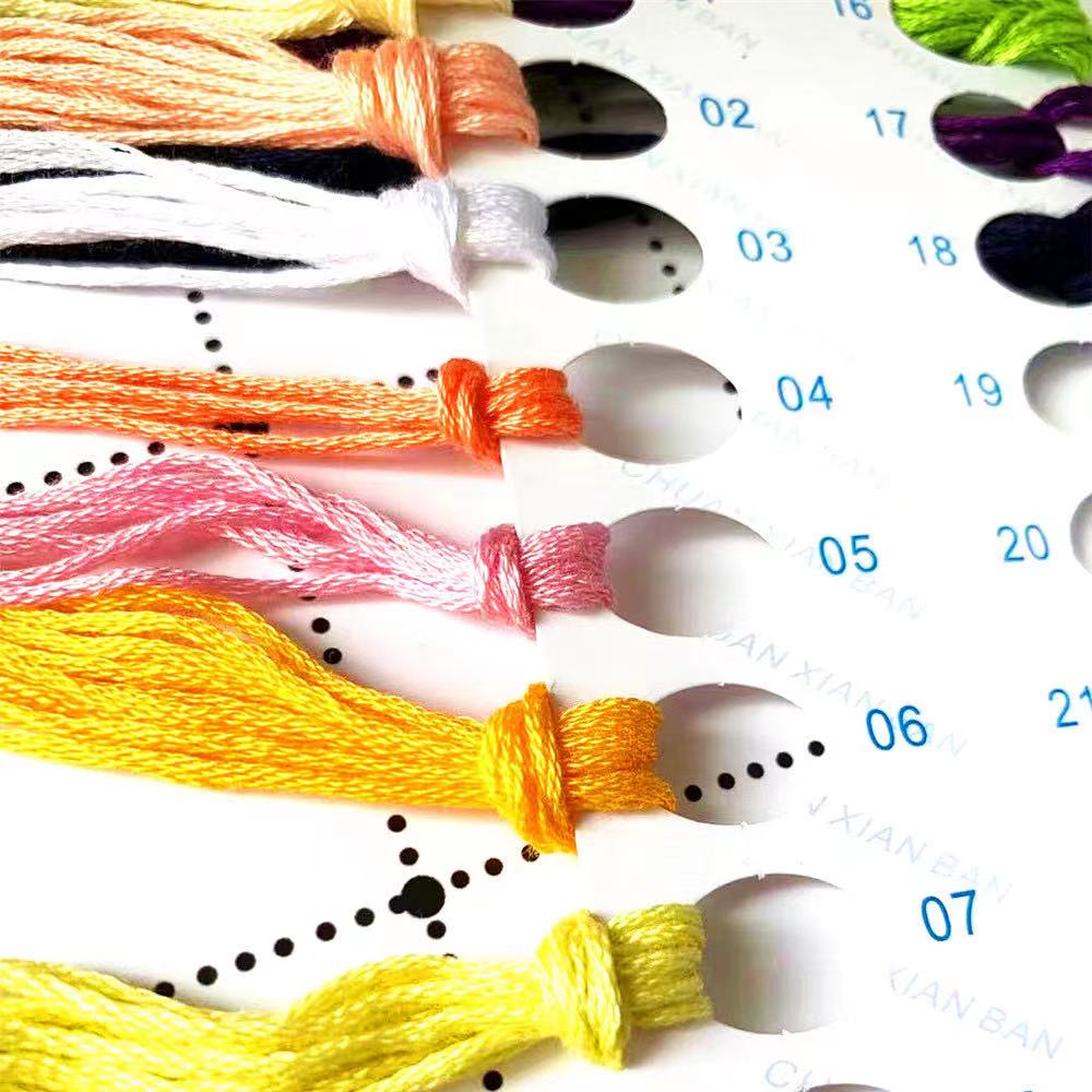 ZZ6248 Cross Stitch Kits Cross - Cotton Embroidery Thread Skeins review and price