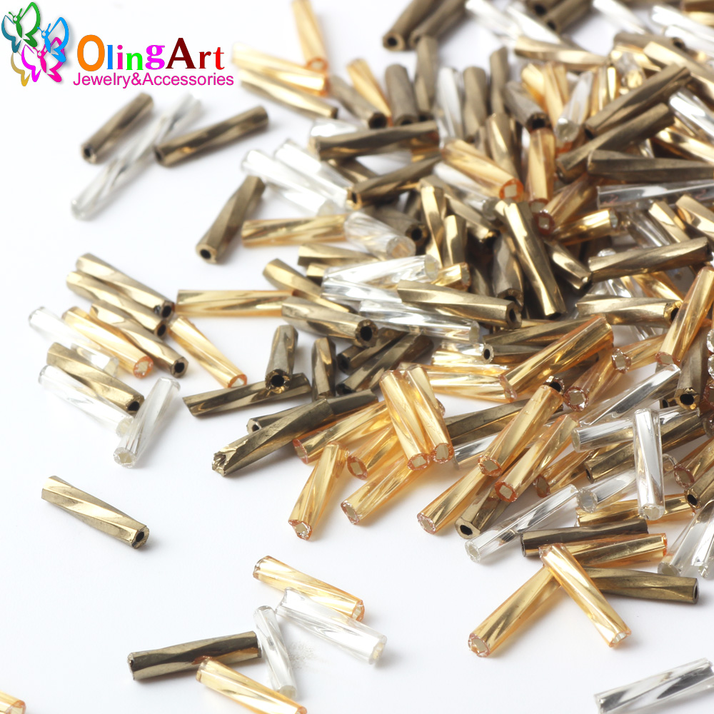 OlingArt Mixed Color Tube 2x9m - Glass Seed Beads 2Mm Jewelry Making review and price