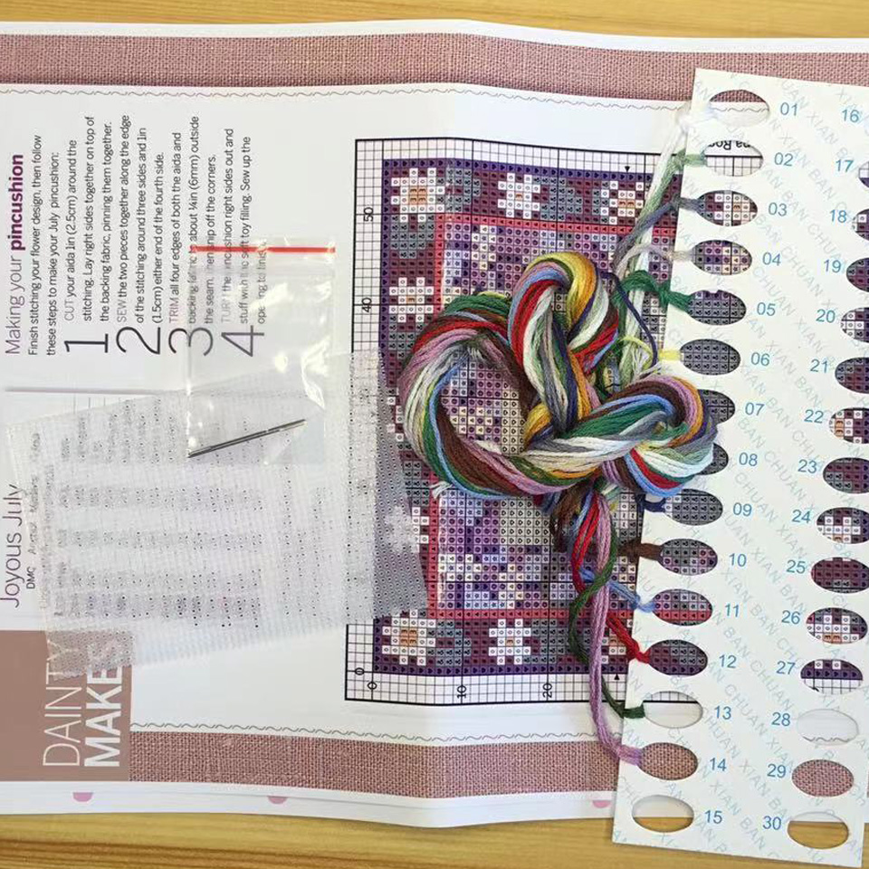 ZC170 Cross stitch kits Cross- - Cotton Embroidery Thread Skeins review and price