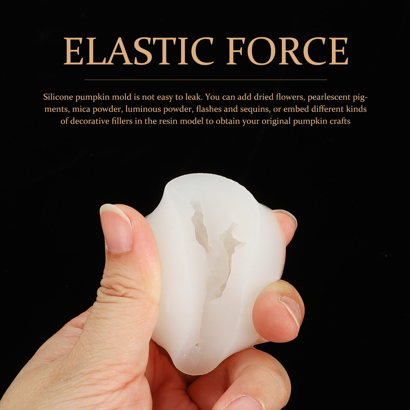 3Pcs Lovely Halloween Pumpkin  - Silicone Epoxy Resin Molds Set review and price