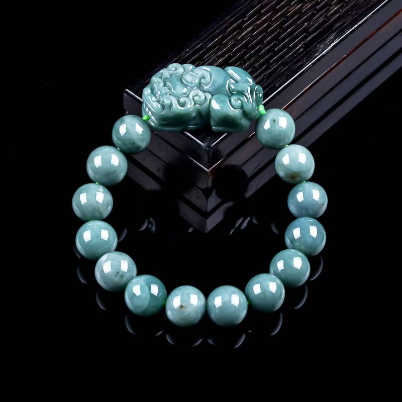 Natural Real Emerald Blue Wate - Beading review and price