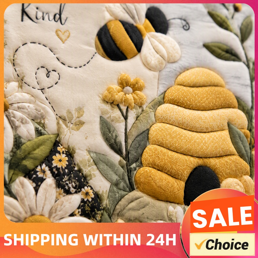 Bee Themed DIY Fabric Art Kit  - Sewing review and price