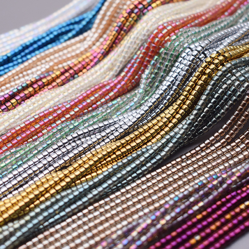 New 2mm 198pcs Gold Color Silv - Glass Seed Beads 2Mm Jewelry Making review and price