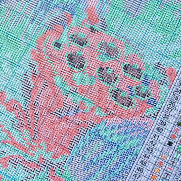[ZZ8680-Blue Jay] | Beginner D - Cross Stitch Stamped Kits Beginners review and price